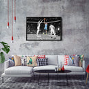 Tyler Herro Canvas Art – Clutch Shot Basketball Decor