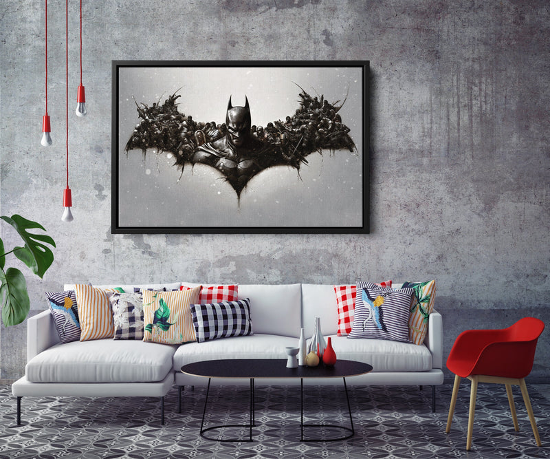 Batman fallen Enemies Poster Dc Comics Movie Hand Made Posters Canvas Print Kids Gift Wall Art  Home Decor