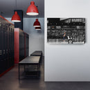 Luka Doncic Canvas Art – Mavericks Buzzer Beater Decor