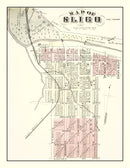 Vintage Map of Sligo, Pennsylvania 1877