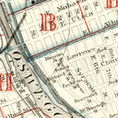 Vintage Map of Oswego, New York 1880