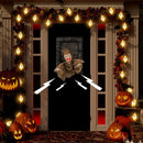 Halloween Hanging Animated Zombie Prisoner Decoration Sound-Activated by LJGDeals