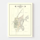 Vintage Map of Otisville, Michigan 1889