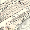 Vintage Map of Otisville, Michigan 1889