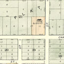 Vintage Map of Flushing, Michigan 1889