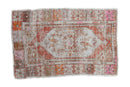 2.5x4 Vintage Distressed Oushak Rug