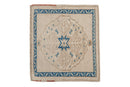 1.5x2 Vintage Distressed Oushak Square Rug Mat