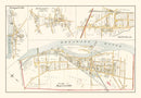 Vintage Map of Morrisville, Pennsylvania 1891
