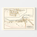 Vintage Map of Hulmeville, Pennsylvania 1891