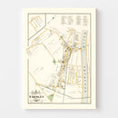 Vintage Map of Yardley, Pennsylvania 1891