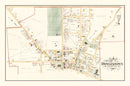 Vintage Map of Doylestown, Pennsylvania 1891