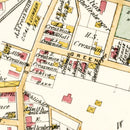 Vintage Map of Sellersville, Pennsylvania 1891