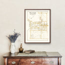 Vintage Map of Telford, Pennsylvania 1891