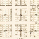 Vintage Map of Mason, Illinois 1891