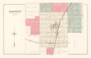 Vintage Map of Mason, Illinois 1891