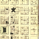 Vintage Map of Eldora, Iowa 1892