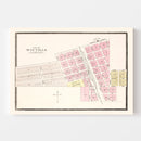 Vintage Map of Mayville, North Dakota 1892
