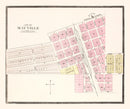 Vintage Map of Mayville, North Dakota 1892