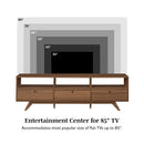 Mid-Century Kela Modern 3-Door TV Stand