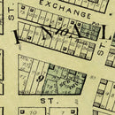 Vintage Map of Atkinson, Illinois 1893