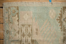 2x2 Vintage Distressed Oushak Square Rug Mat