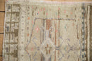 2x2 Vintage Distressed Oushak Square Rug Mat