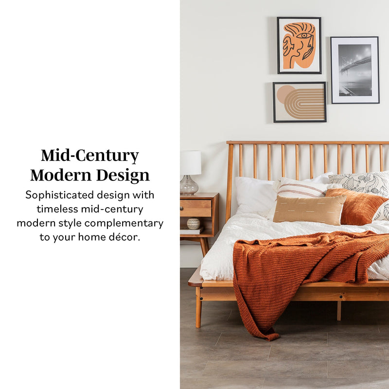 Walker Edison Spindle™ Wood Beds