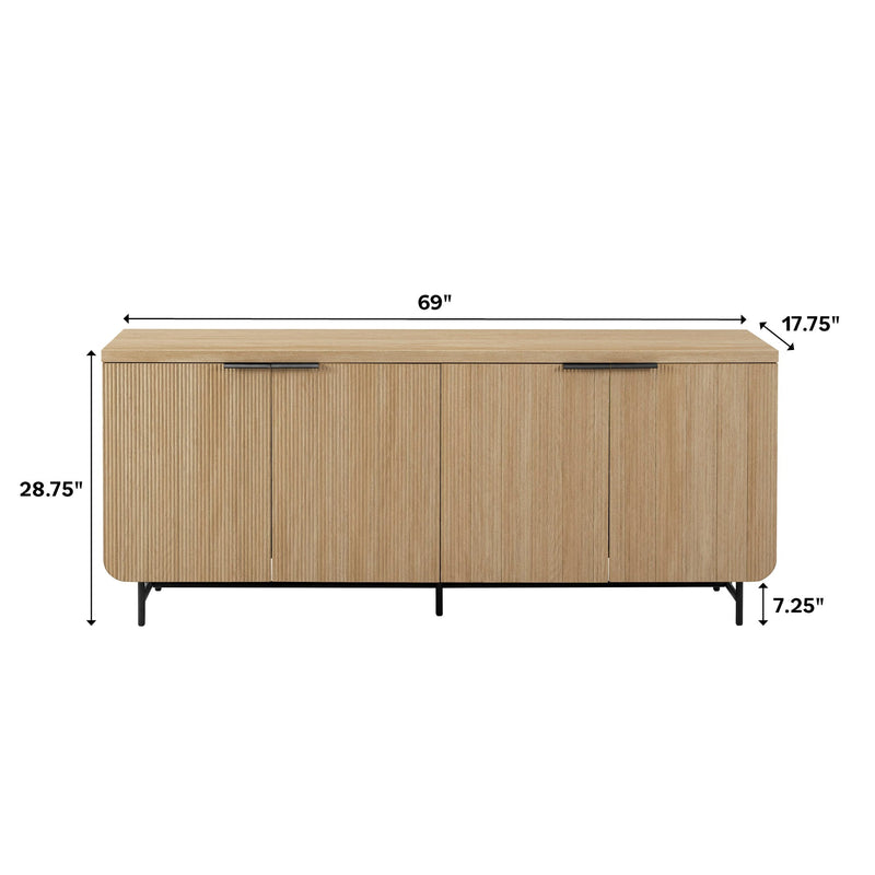 Reema Scandinavian Sideboard & TV Stand