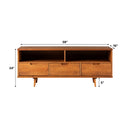 Sloane 3-Drawer Solid Wood TV Console