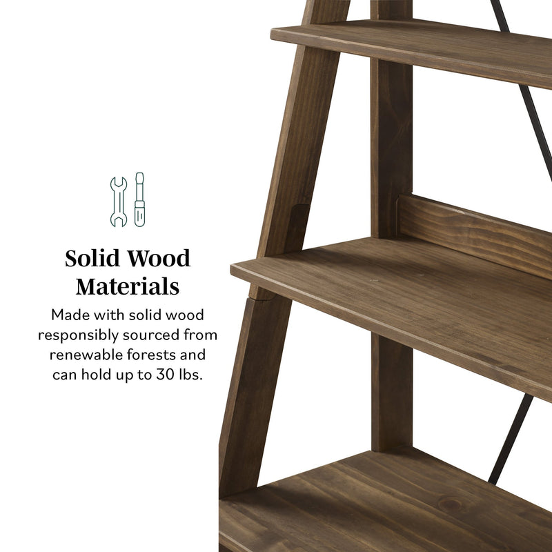 Frankie Solid Wood Bookshelf - WHS