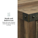 Barn Door Accent Cabinet