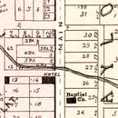Vintage Map of Wolcottville, Indiana 1893