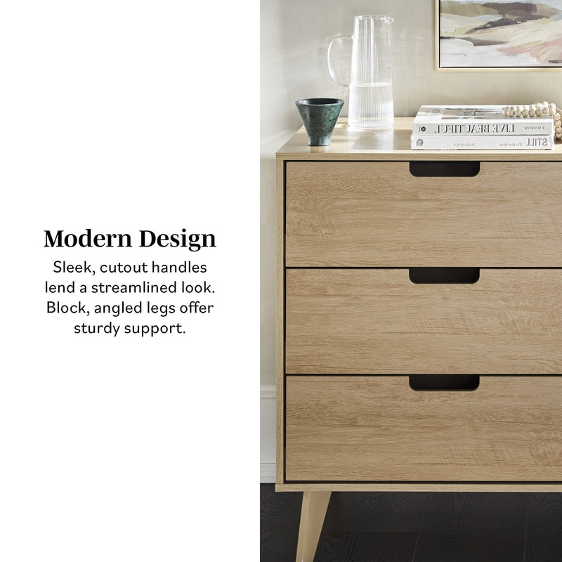 Sloane Hans Mid-Century Modern Angle-Leg Dresser