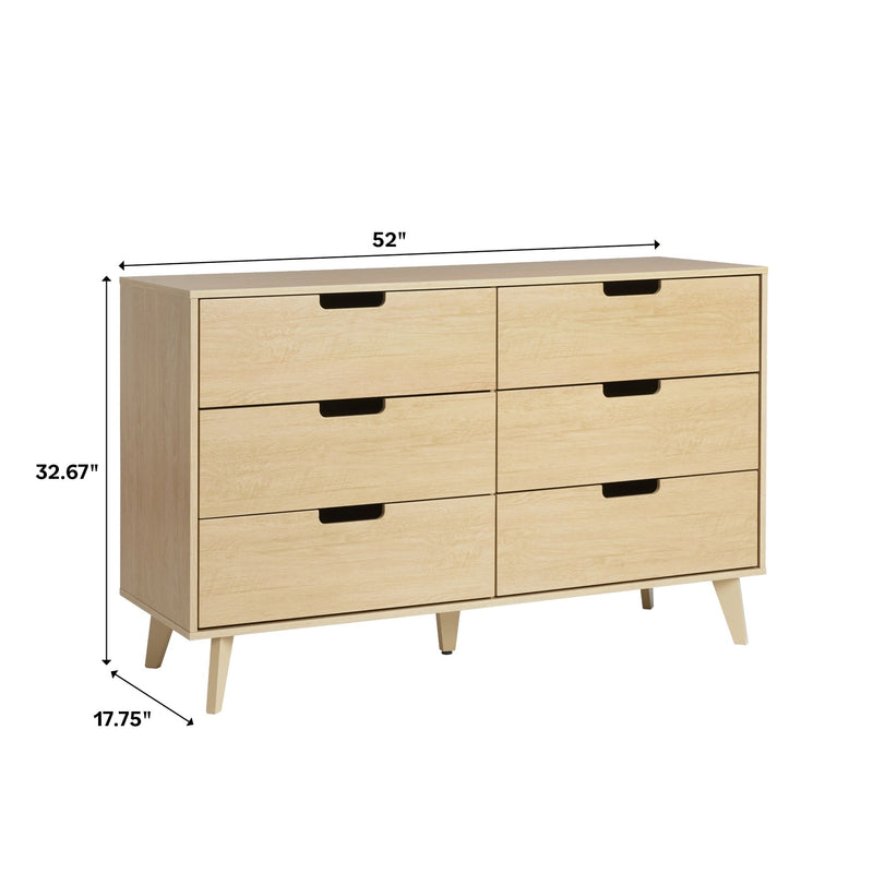 Sloane Hans Mid-Century Modern Angle-Leg Dresser