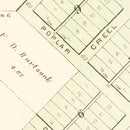 Vintage Map of Bardolph, Illinois 1893