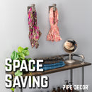 90 Degree Square Elbow Wall Hook Kit (2 Pack)