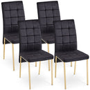 High Back Nordic Dining Chair Modern Chair With Color Legs by Unique Piece Furniture