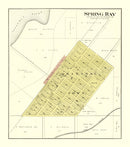 Vintage Map of Spring Bay, Illinois 1893