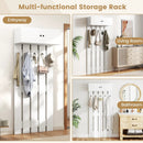 Entryway Wall Coat Rack Wall Mounted Coat Clothes Rack by LJGDeals