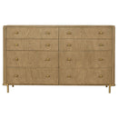 Stevie - Rectangular 8 Dresser - Sand