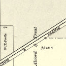 Vintage Map of Alvordton, Ohio 1894