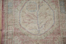 2x4.5 Vintage Distressed Oushak Rug Runner
