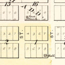 Vintage Map of Perry, Illinois 1895
