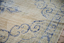 7x10 Vintage Distressed Oushak Carpet