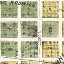 Vintage Map of Kahoka, Missouri 1896