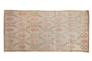 3x6.5 Vintage Distressed Oushak Rug Runner