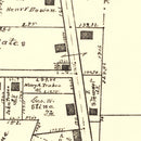 Vintage Map of Zimmermanville, Ohio 1896