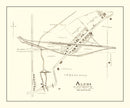 Vintage Map of Alpha, Ohio 1896