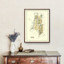 Vintage Map of Osborn, Ohio 1896