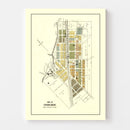 Vintage Map of Osborn, Ohio 1896